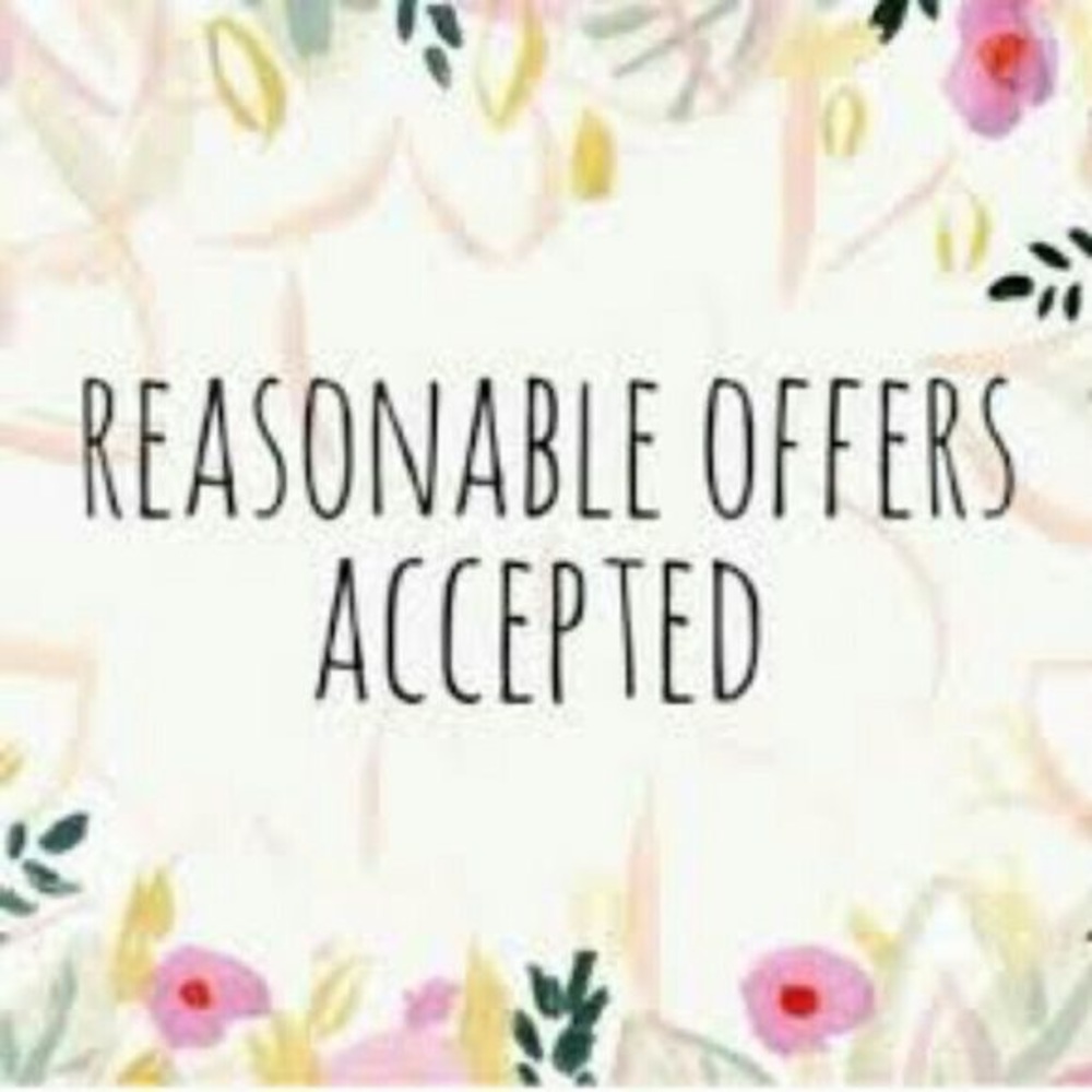 Reasonable offers accepted :)